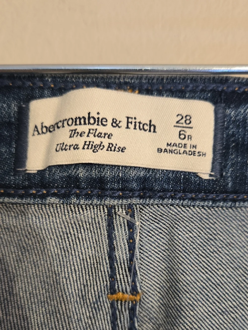 Abercrombie & Fitch The Flare Ultra High Rise Stretch Jeans NWT